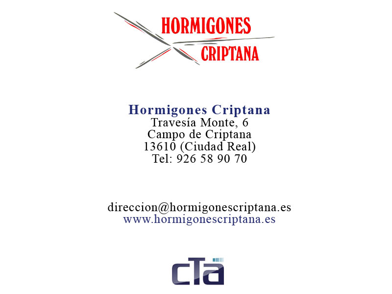 Hormigones Criptana